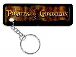 Pirates of the Caribbean Logo Keychain